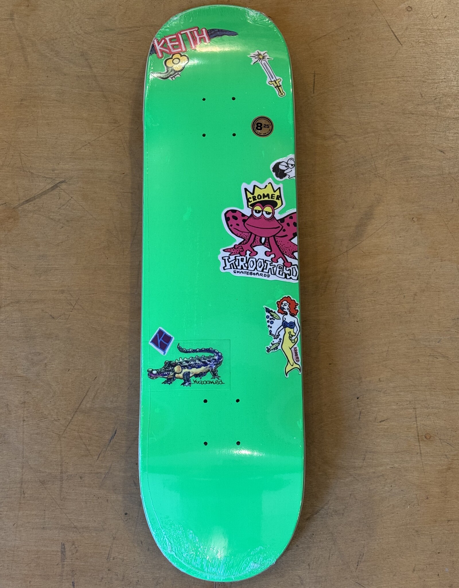 Neon Stickers Brad Cromer Pro Deck - 8.25