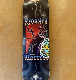 KROOKED Chrome Zone Bobby Worrest Twin Tail Slick Pro Deck - 8.3