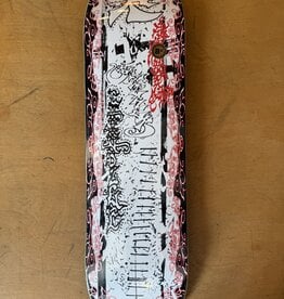 THERE SKATEBOARDS Red Velvet 21 Chandler Burton Pro Deck - 8.5