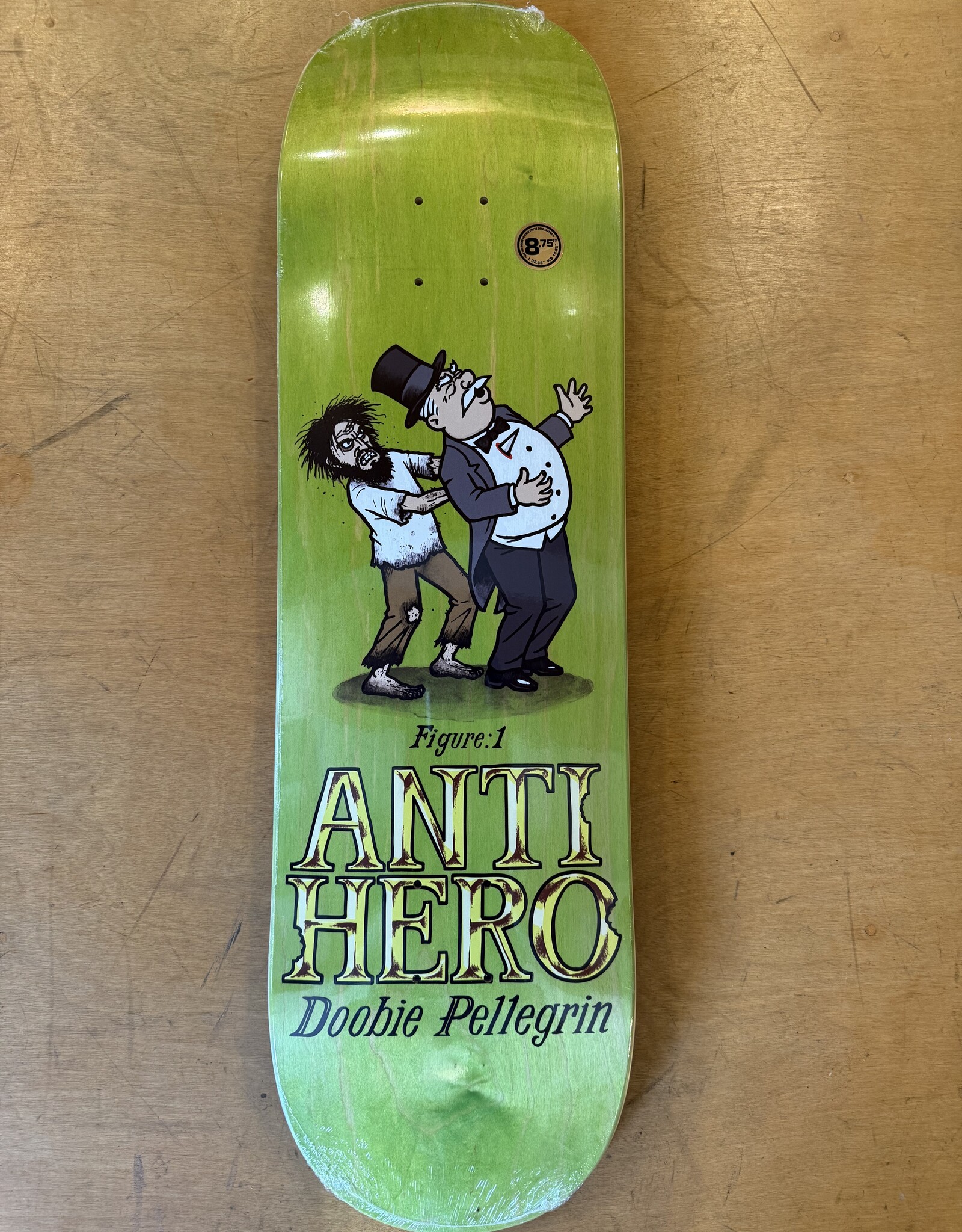 ANTI HERO Eat Rich Doobie Pellegrin Pro Deck - 8.75