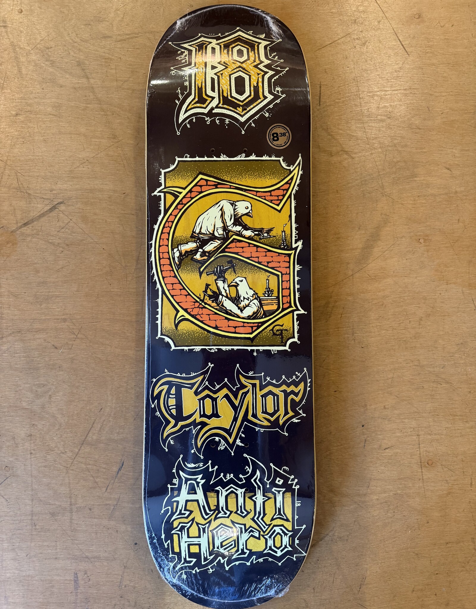 ANTI HERO Medieval Grant Taylor Pro Deck - 8.38