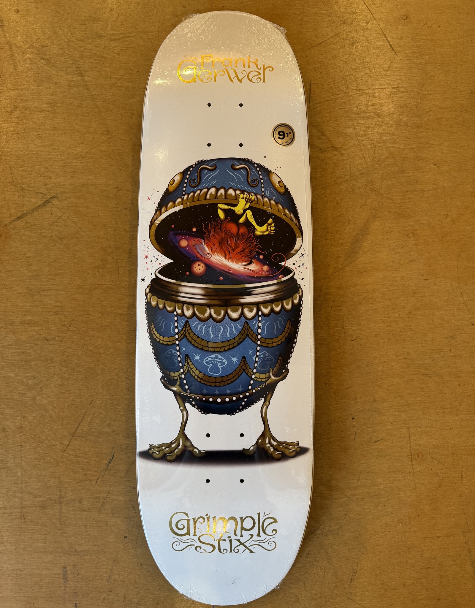 ANTI HERO Grimple Stix Fabrage Frank Gerwer Pro Deck - 9.1
