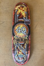REAL SKATEBOARDS 4Q Cathedral Max Schaff Guest Pro Deck - 9.1