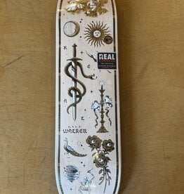REAL SKATEBOARDS Engraved Kyle Walker Pro Deck - 8.38