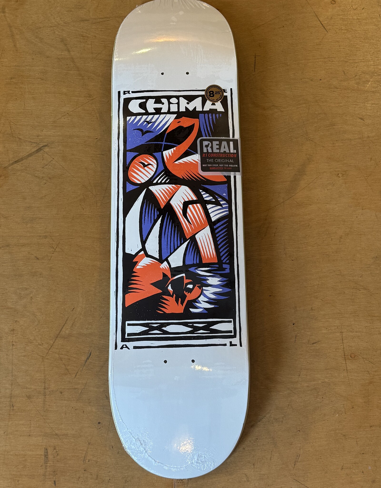 REAL SKATEBOARDS 20 Years Chima Ferguson Pro Deck - 8.25