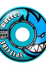 SPITFIRE F4 99 Blue Radial Full Wheels - 55mm