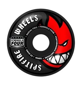 SPITFIRE F4 99 Black Radial Full Wheels - 58mm