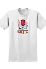 Krooked Mask S/S Tee - White