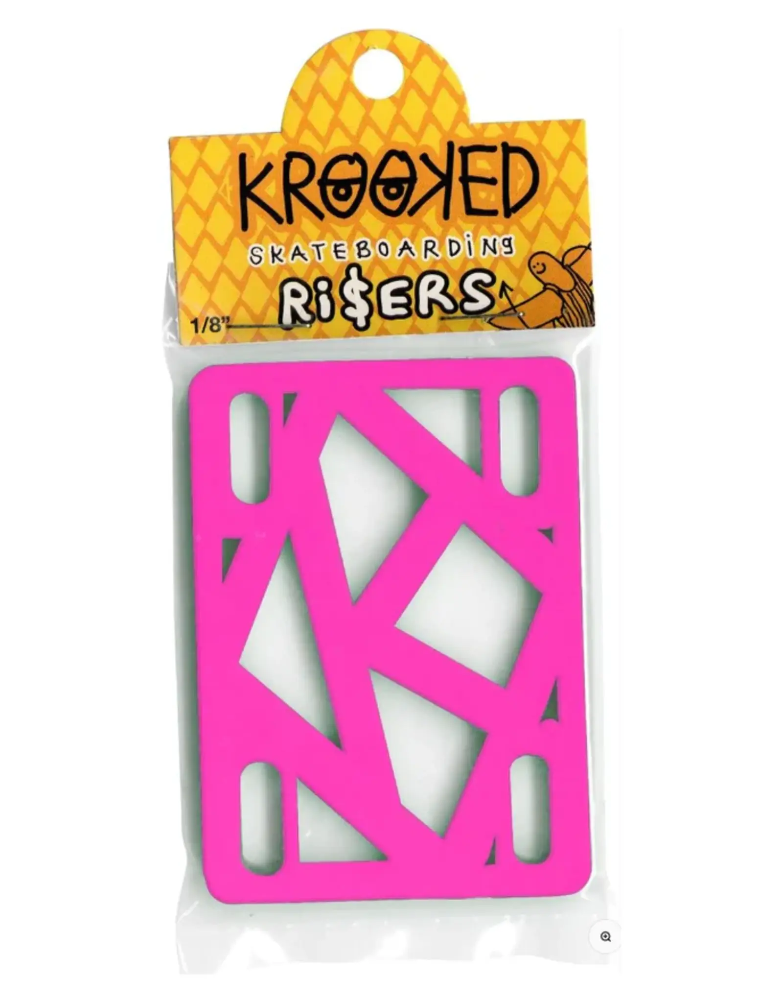 Krooked Riser 1/8- Hot Pink
