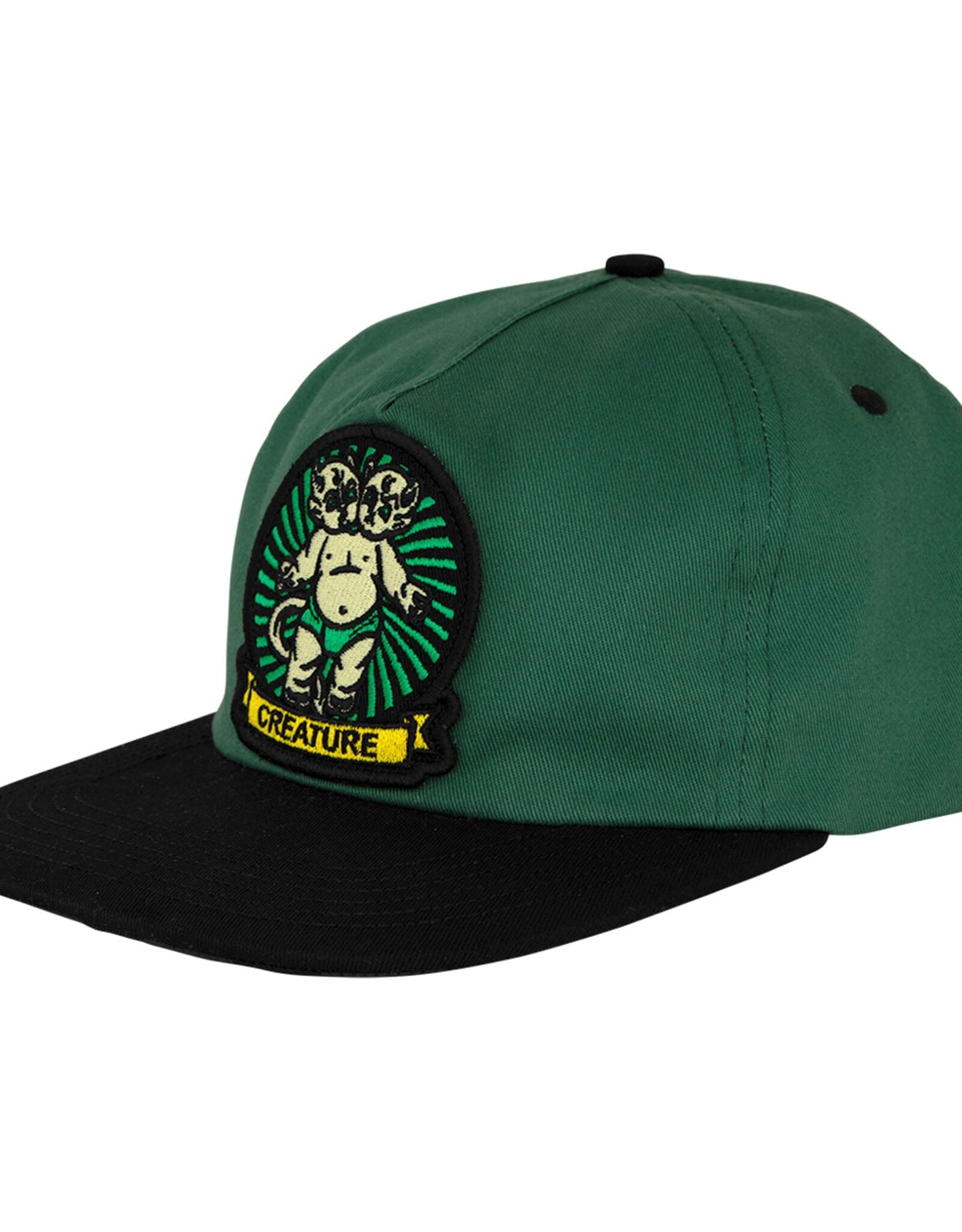CREATURE Sideshow Snapback Unstructured Hat - Green