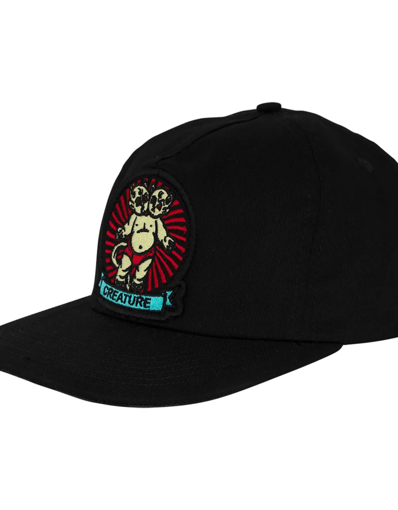 CREATURE Sideshow Snapback Unstructured Hat - Black