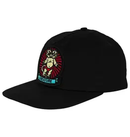 CREATURE Sideshow Snapback Unstructured Hat - Black