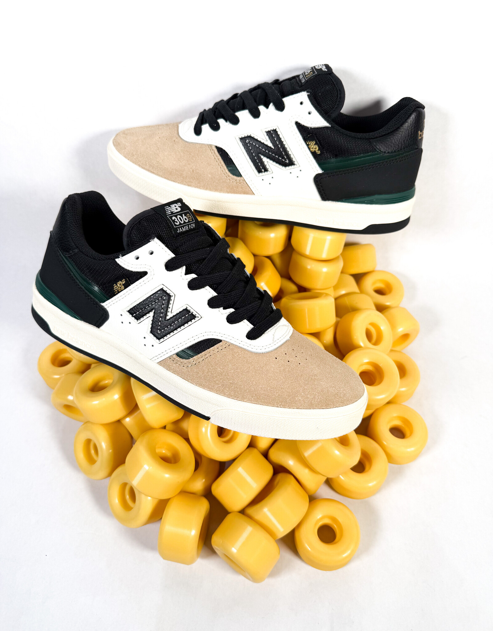NEW BALANCE NB Numeric Jamie Foy 306 Cup - Beige / Black