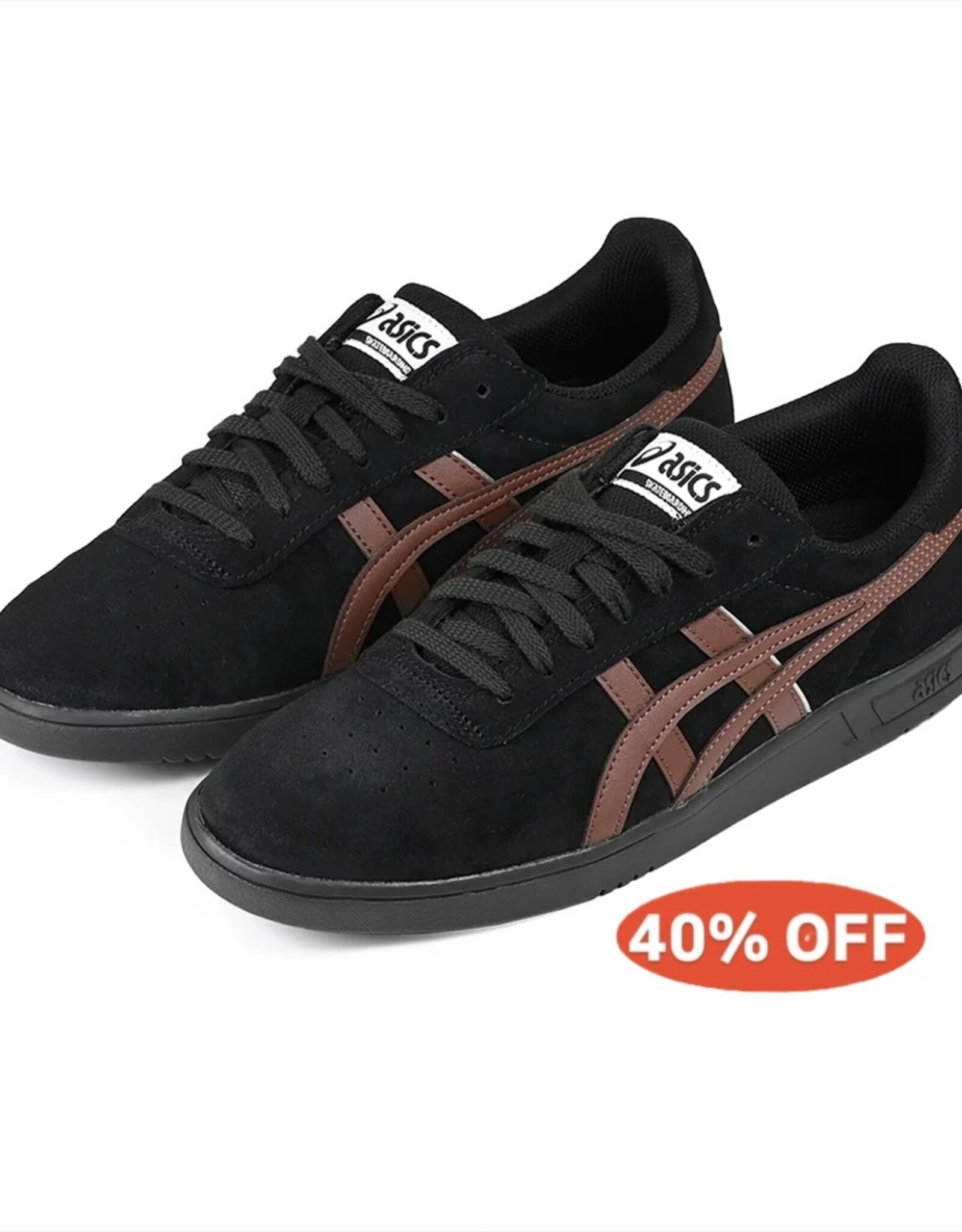 ASICS Gel-Vickka Pro - Black / Reddish Brown