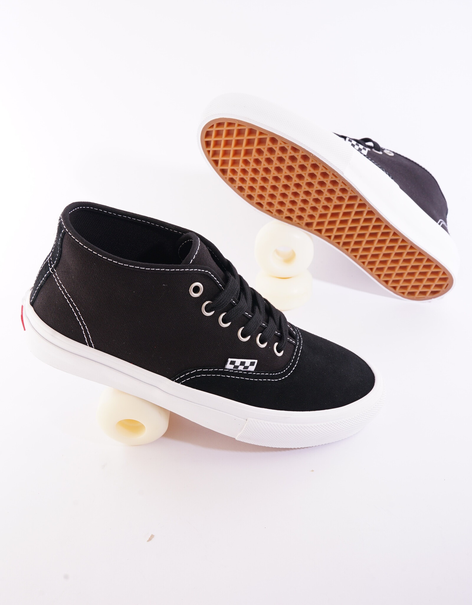 VANS Skate Authentic Mid - Black/White