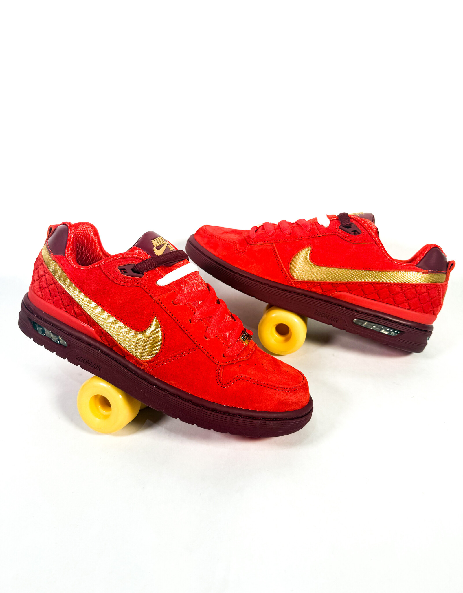 NIKE Nike SB Paul Rodriguez Zoom Air Low QS - Habanero Red