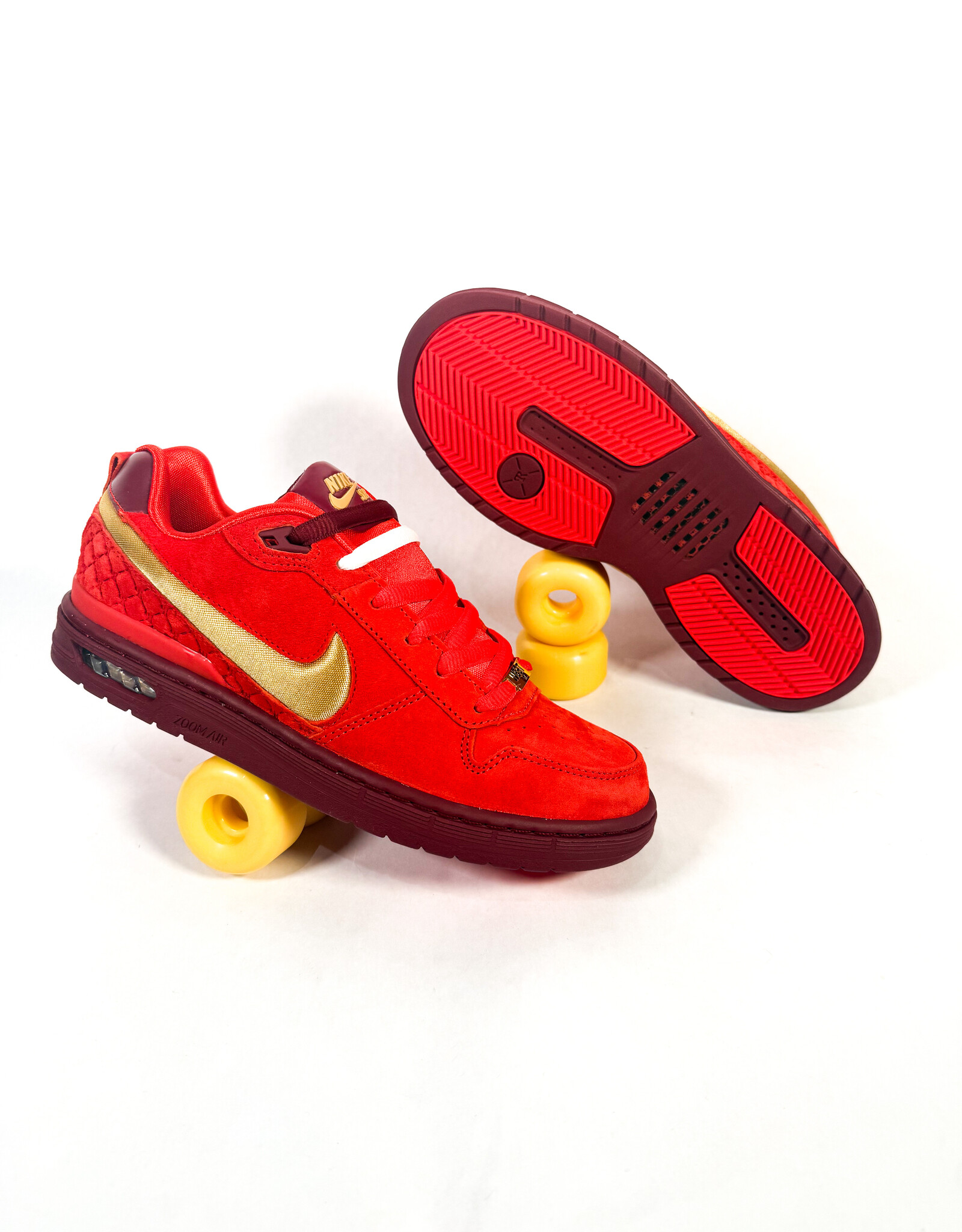 NIKE Nike SB Paul Rodriguez Zoom Air Low QS - Habanero Red