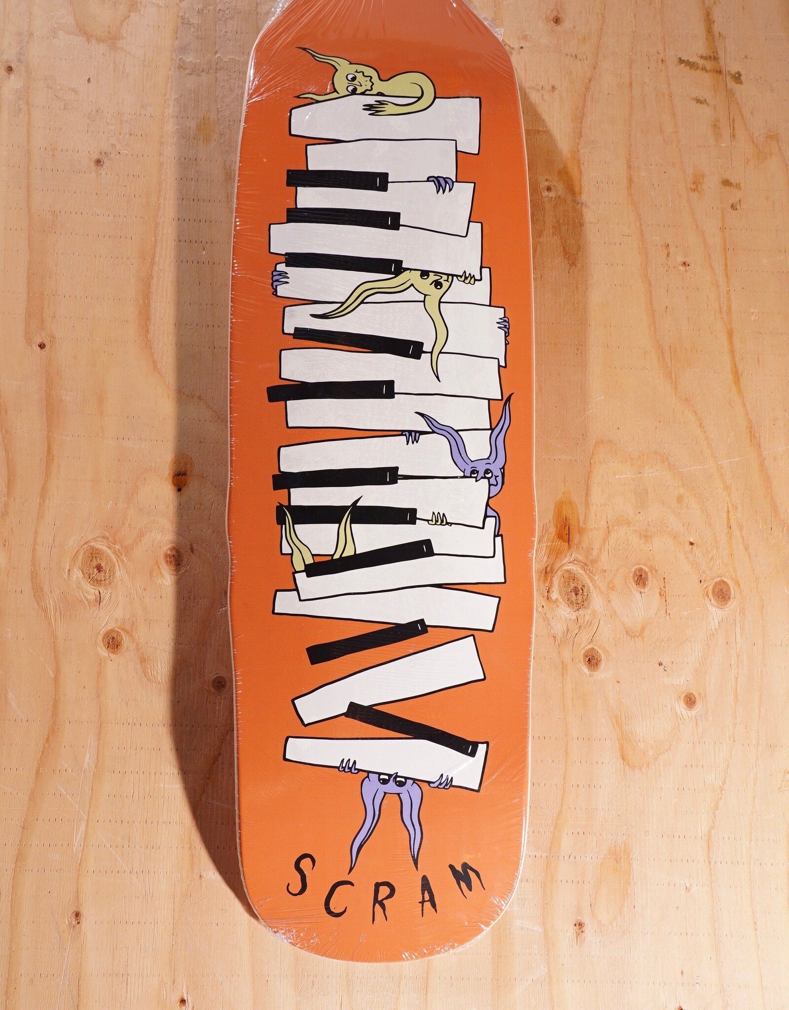 Scram Skates Logan Synth Goblin Deck - 9.6