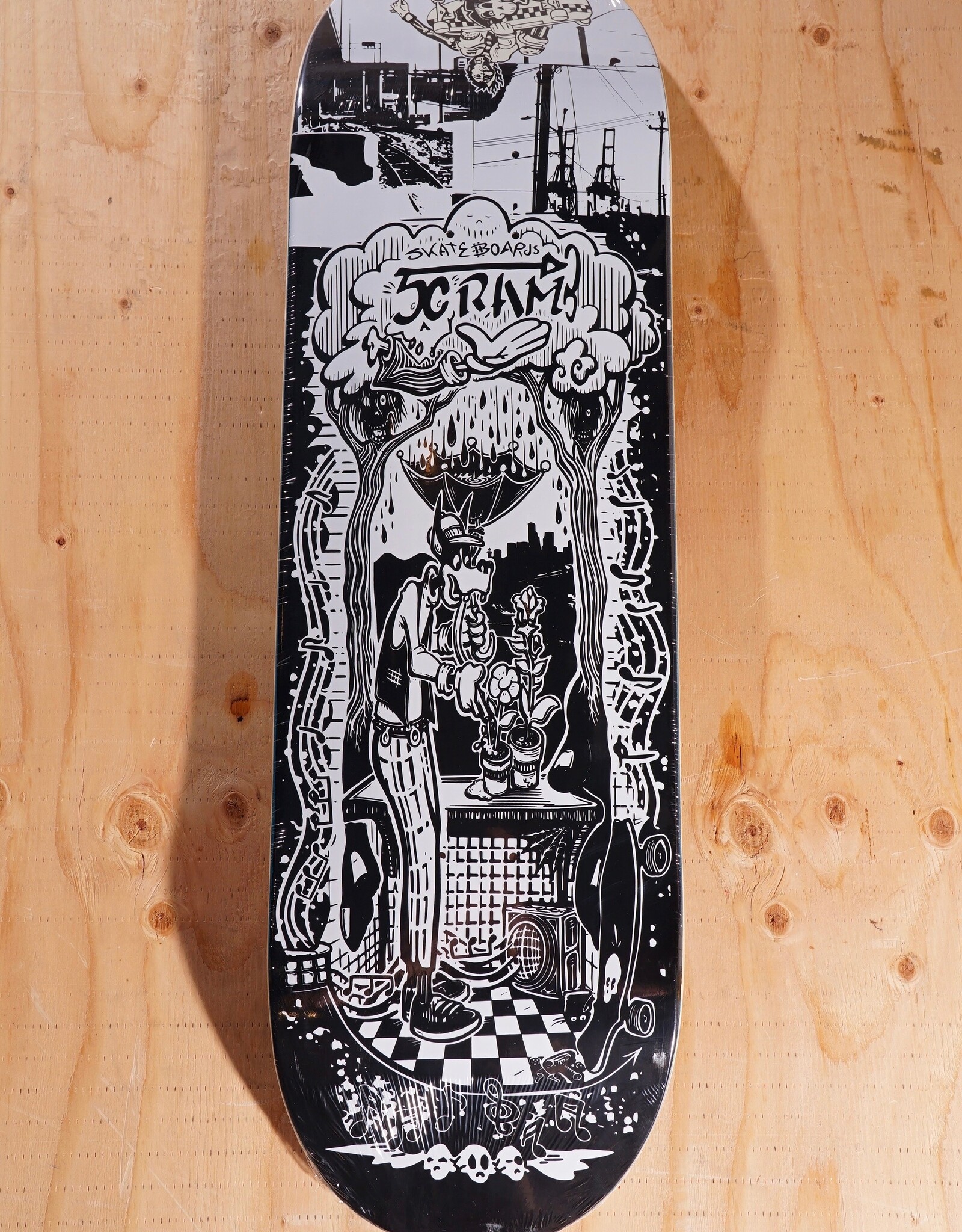 Scram Skates PoP Deck - 9.5