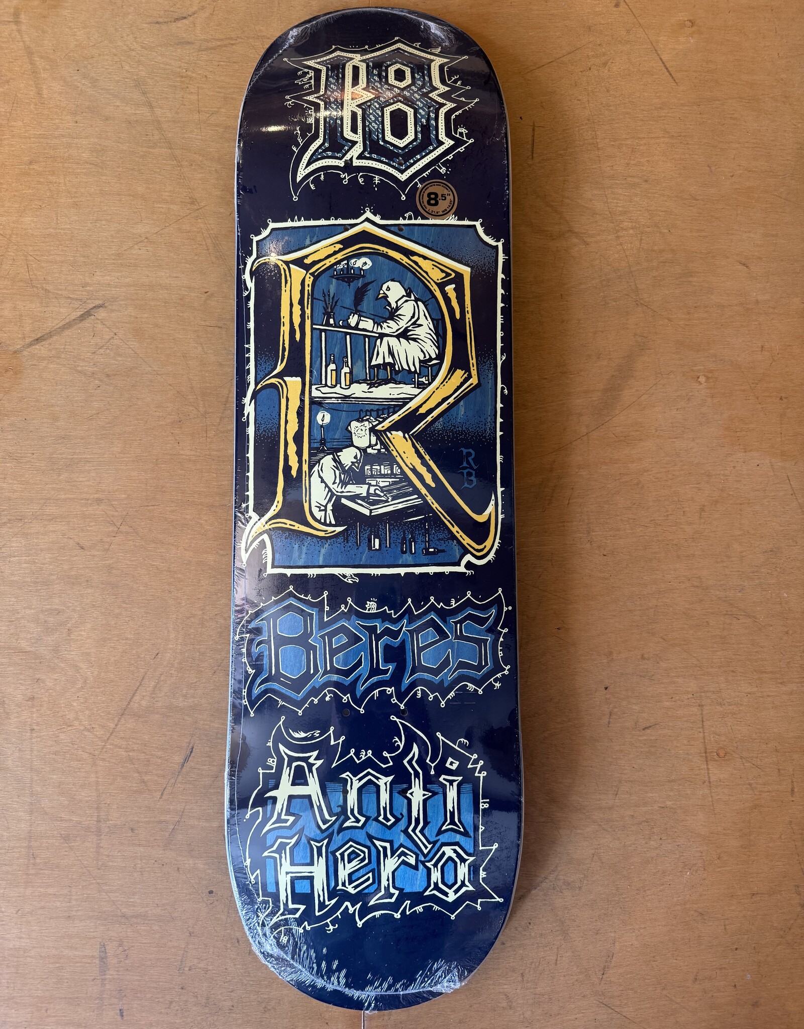 ANTI HERO Medieval Raney Beres Pro Deck - 8.5