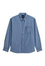 VANS Lawson Solid Oxford L/S Shirt - True Navy