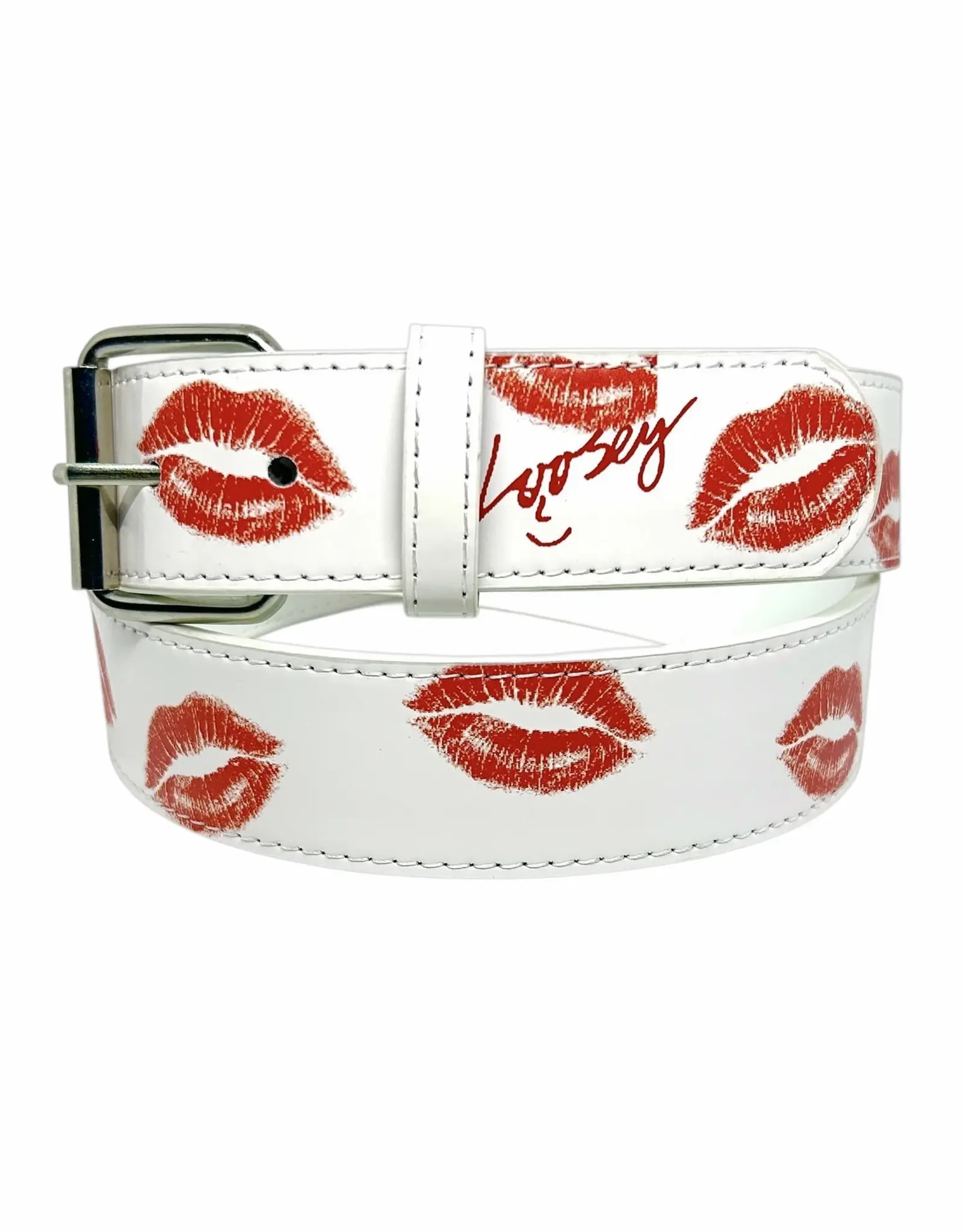 LOOSEY Smooches Belt - White