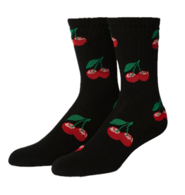 Cherry Bomb Crew Sock - Black