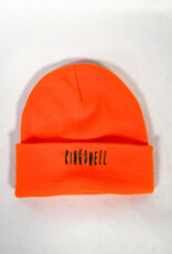 KINGSWELL Fos Script Knit Hi Viz Beanie - Orange