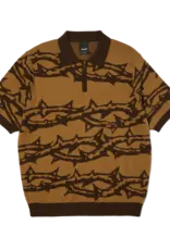 HUF Fantasies Knit S/S Top - Brown