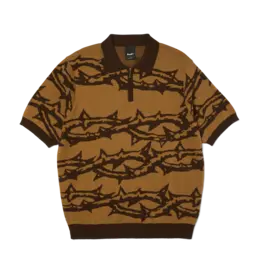 HUF Fantasies Knit S/S Top - Brown