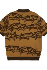 HUF Fantasies Knit S/S Top - Brown