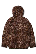 HUF Rainer Printed Shell Jacket - Brown Leopard