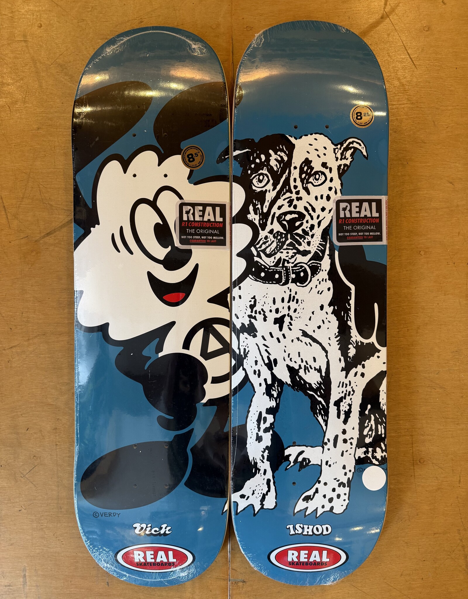 REAL SKATEBOARDS Verdy Vick Skate Shop Day 2026 Exclusive Deck - 8.5