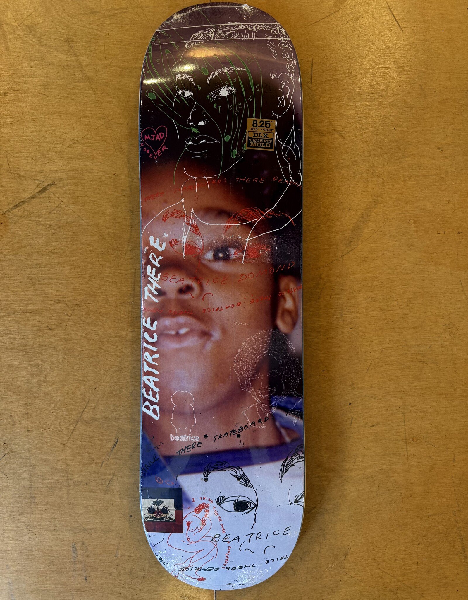 THERE SKATEBOARDS Beatrice Guest Pro Skate Shop Day 2026 Exclusive True Fit Deck - 8.25