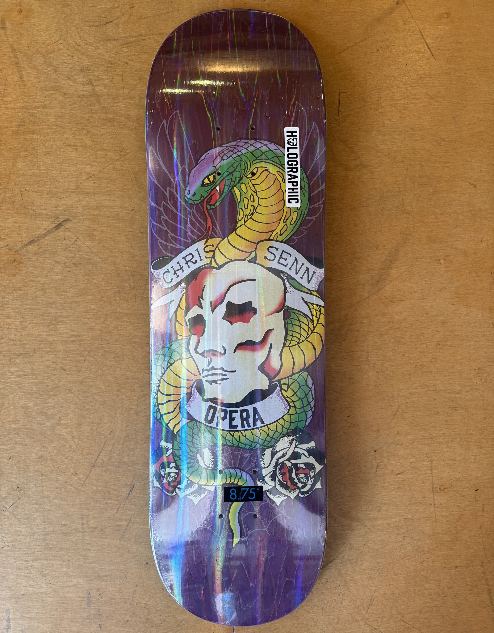 OPERA Chris Senn Guest Skate Shop Day EX7 Deck - 8.75