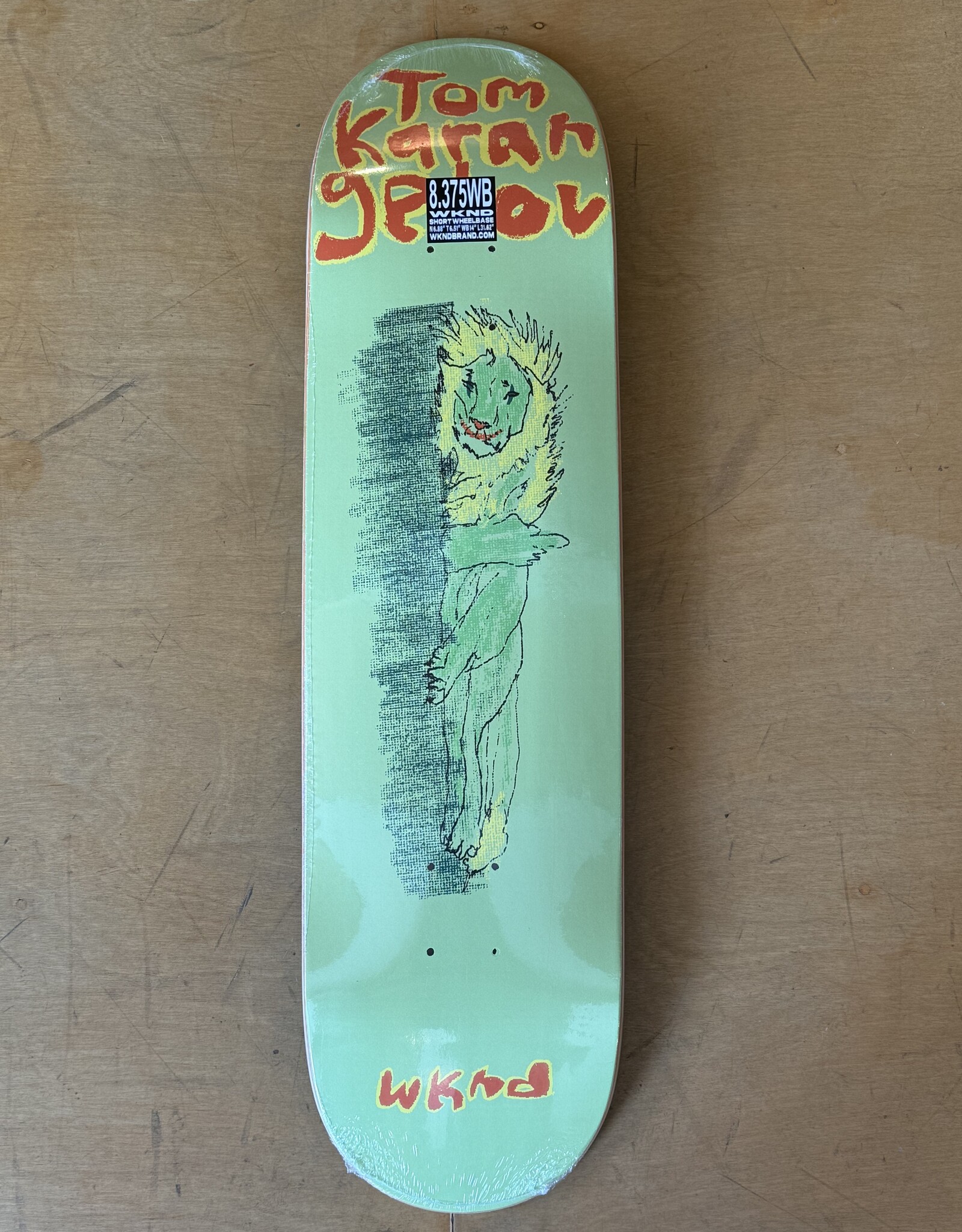 Not Today Tom Karangelov Pro Deck - 8.375