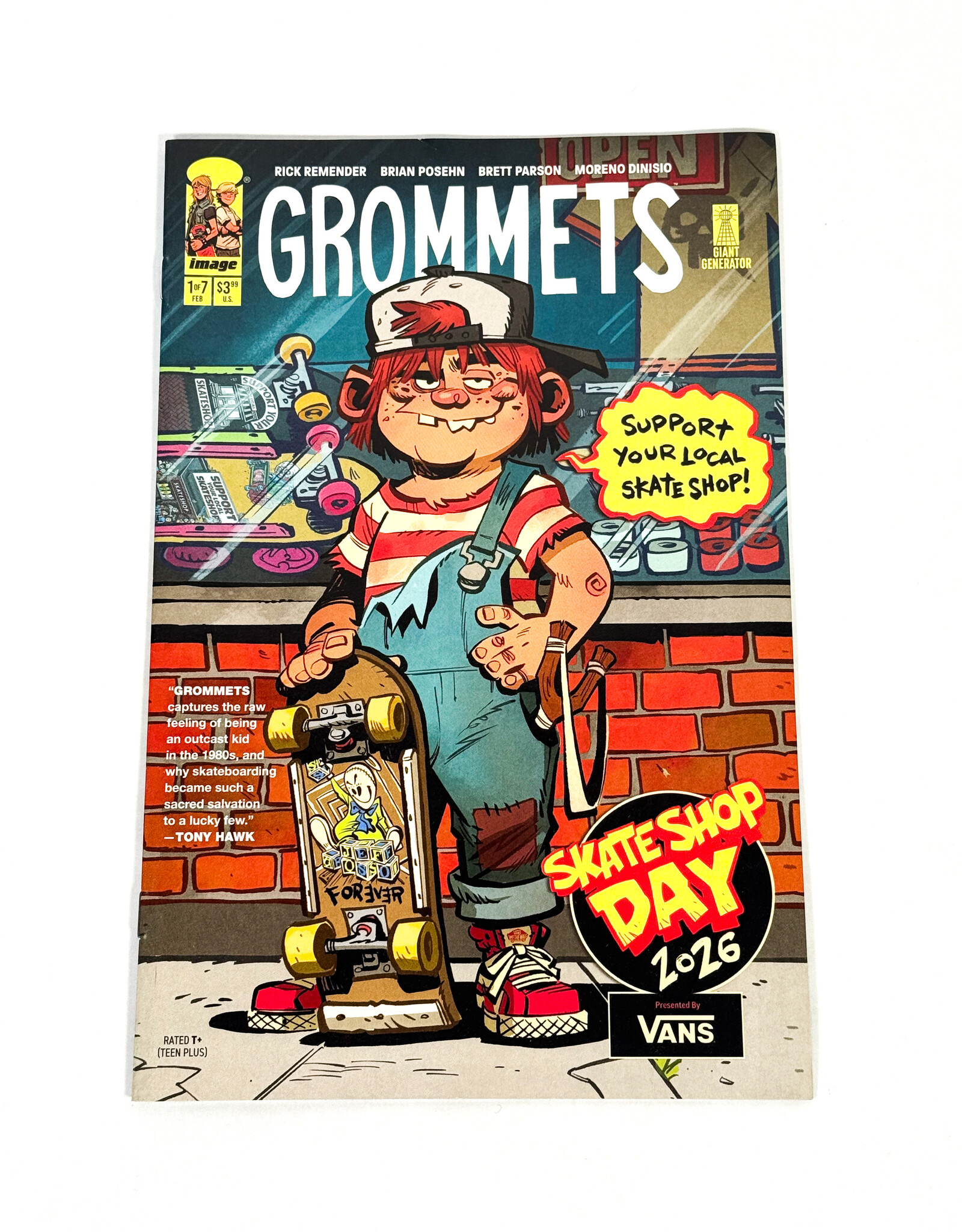 SKATE SHOP DAY Grommets Comic Book - Skate Shop Day 2026 Exclusive Issue