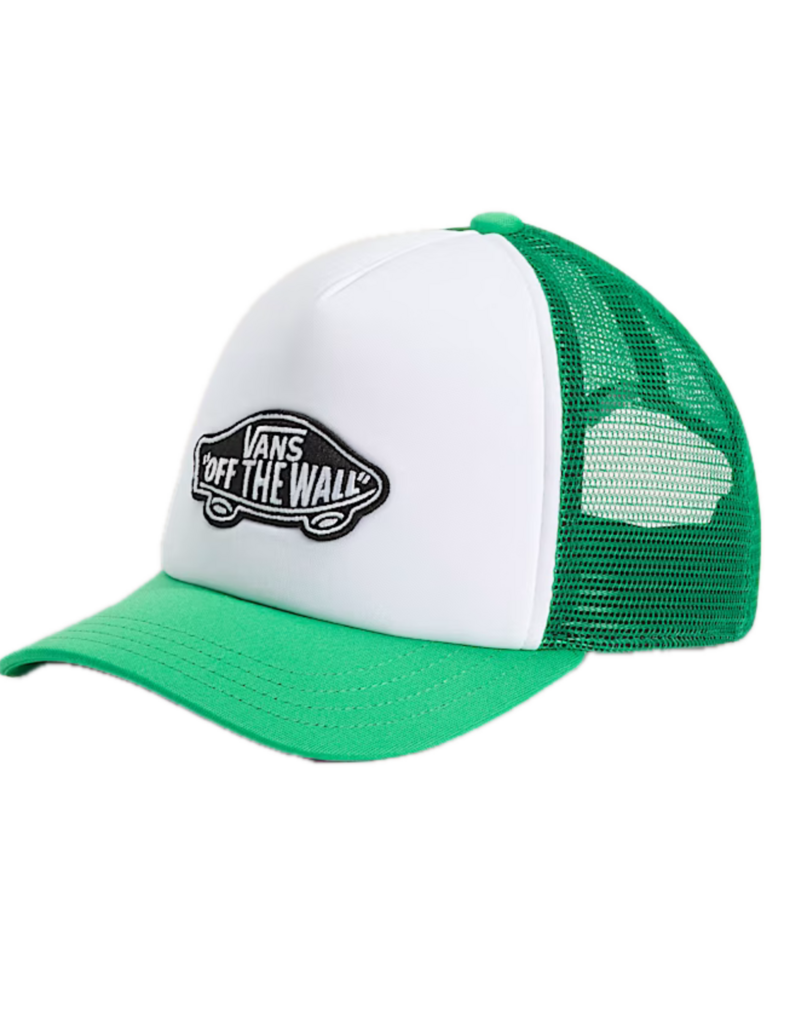 VANS Classic Patch Curved Bill Trucker Hat - Vivid Verdant Green
