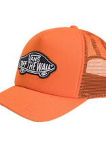 VANS Classic Patch Curved Bill Trucker Hat - Flame