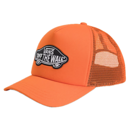 VANS Classic Patch Curved Bill Trucker Hat - Flame