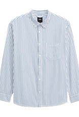 VANS Premium Dobby Stripe L/S Shirt - White