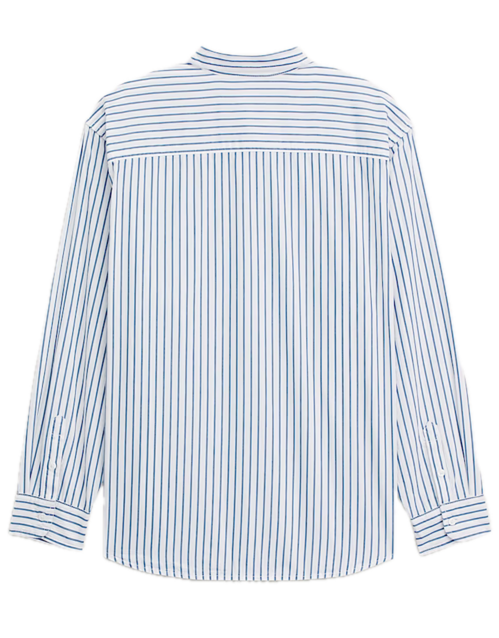 VANS Premium Dobby Stripe L/S Shirt - White