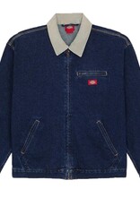 DICKIES Washed Denim Painter Jacket - Dark Indigo