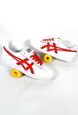 ASICS Gel-Vickka Pro - White / Electric Red