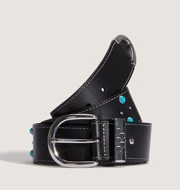 VANS LX Studded Leather Belt - Black