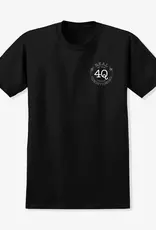 REAL SKATEBOARDS 4Q Tee - Black