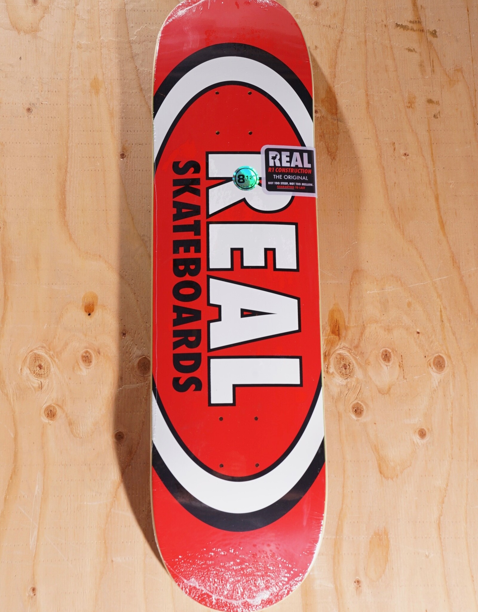 REAL SKATEBOARDS Classic Oval Deck - 8.12