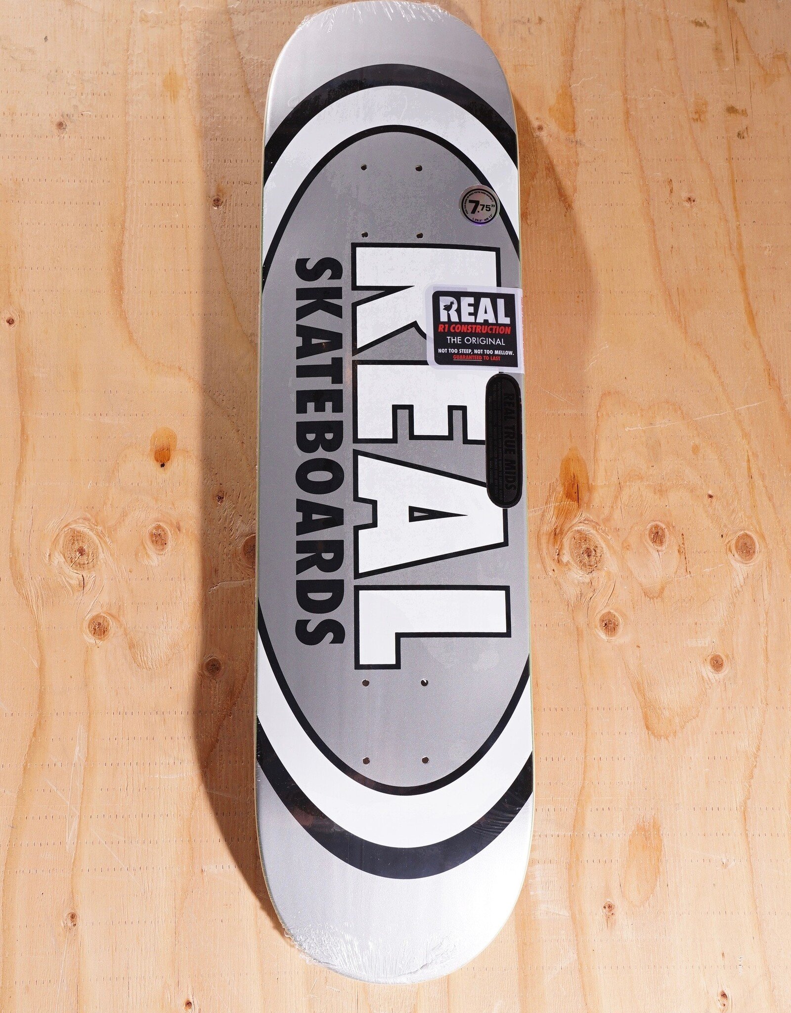 REAL SKATEBOARDS Classic Oval Deck - 7.75