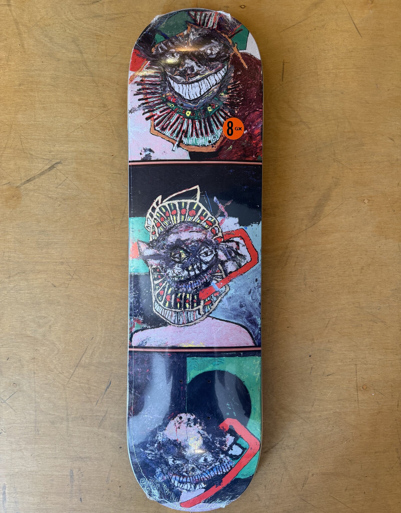 GX1000 Faces #1 "Krull" Pro Deck - 8.0