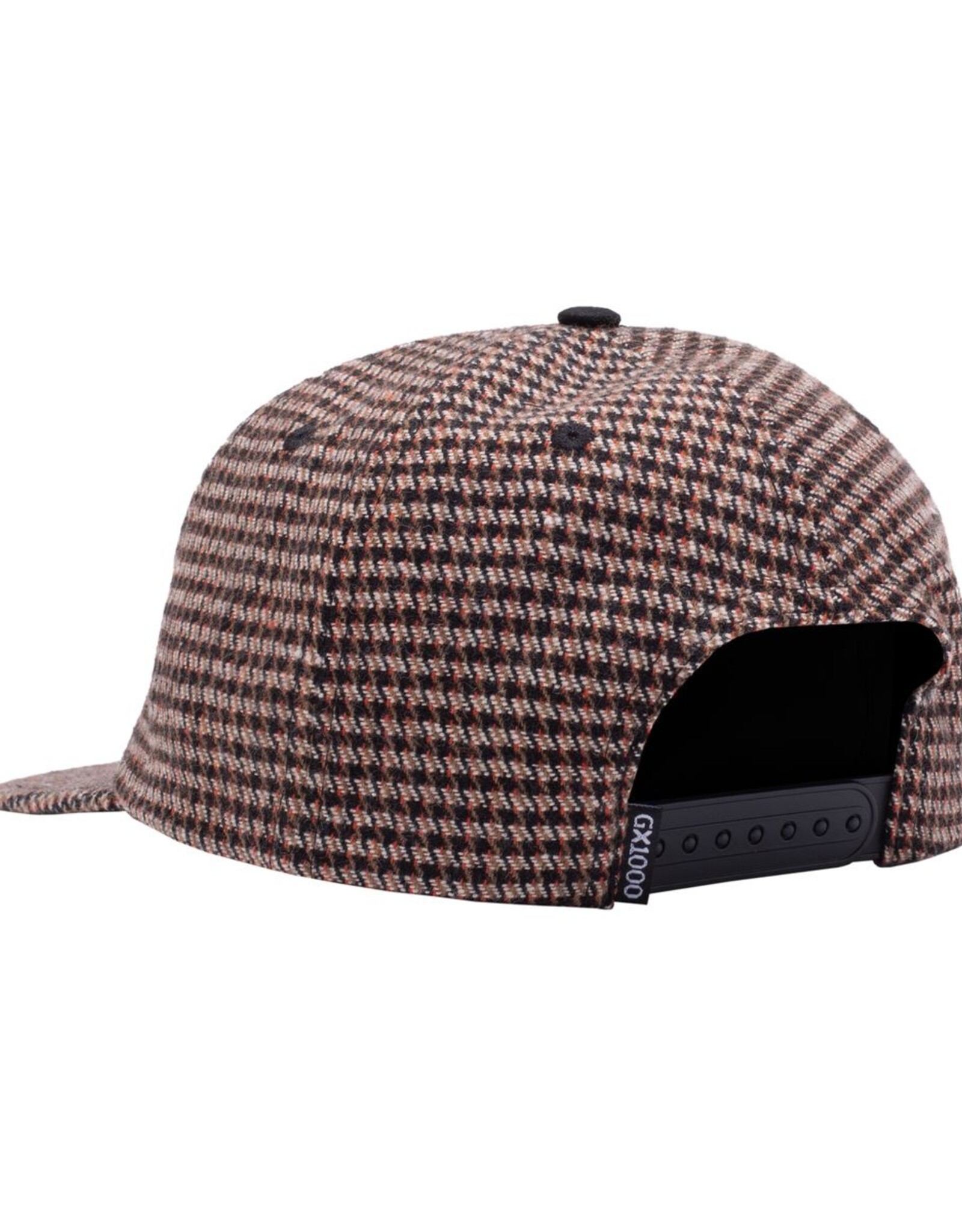 GX1000 Mini OG Logo Houndstooth Hat - Brown / Black